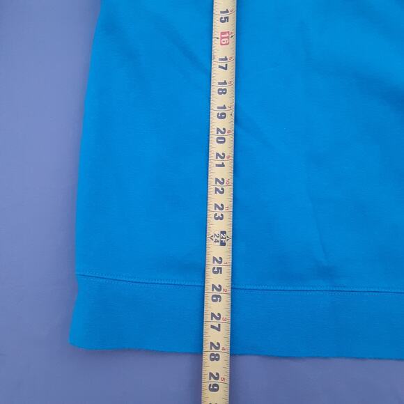 Legendary WhiteTails Womens Large Blue Pullover Hunting Deer Theme Hoodie - Picture 8 of 8